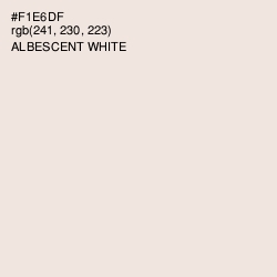 #F1E6DF - Albescent White Color Image